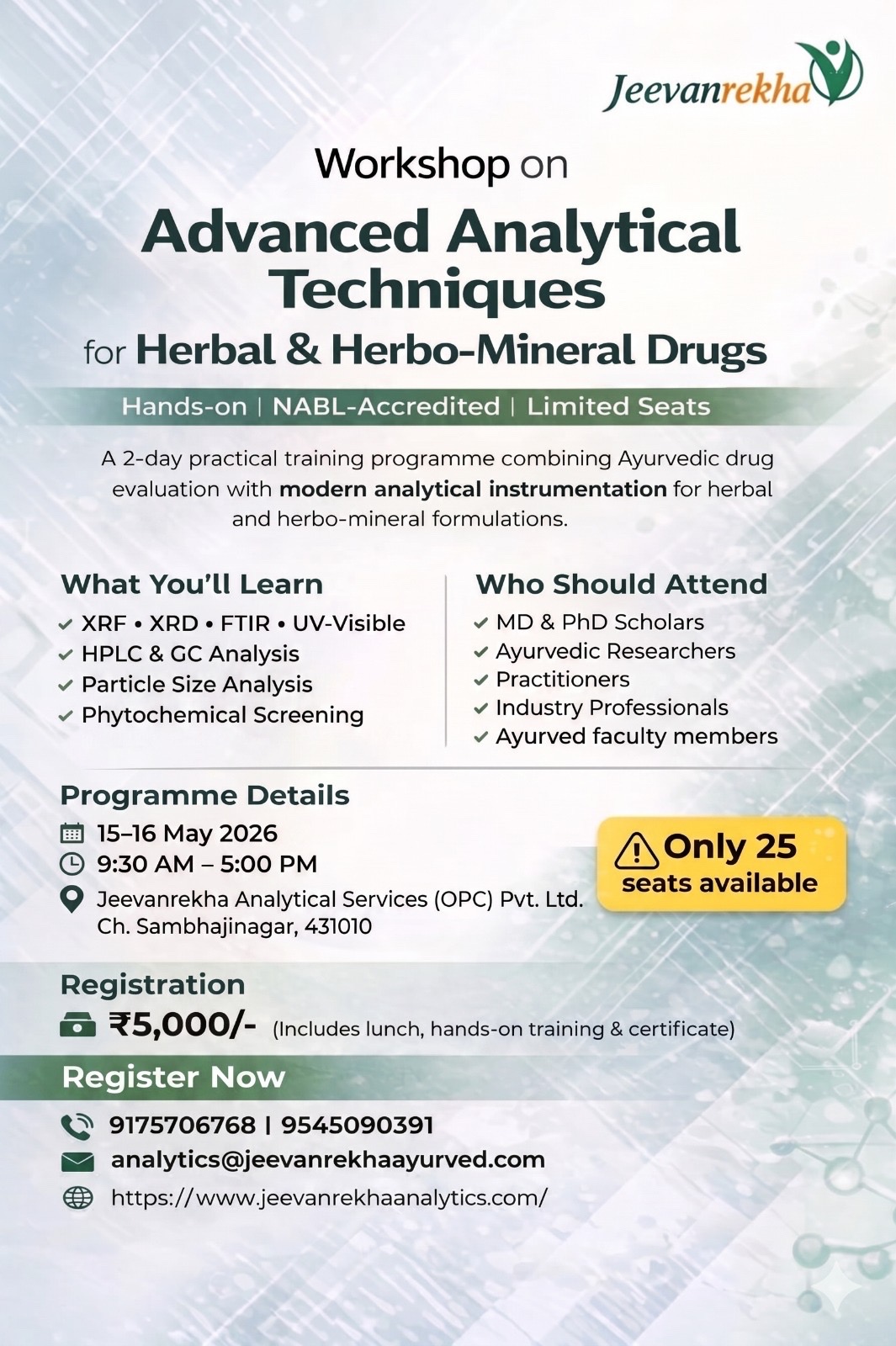 Advanced Analytical Techniques